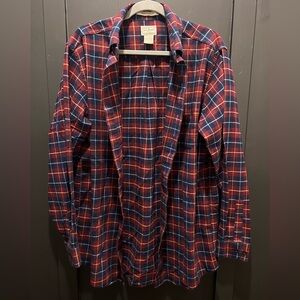 L.L. Bean Men'sScotch Plaid Flannel